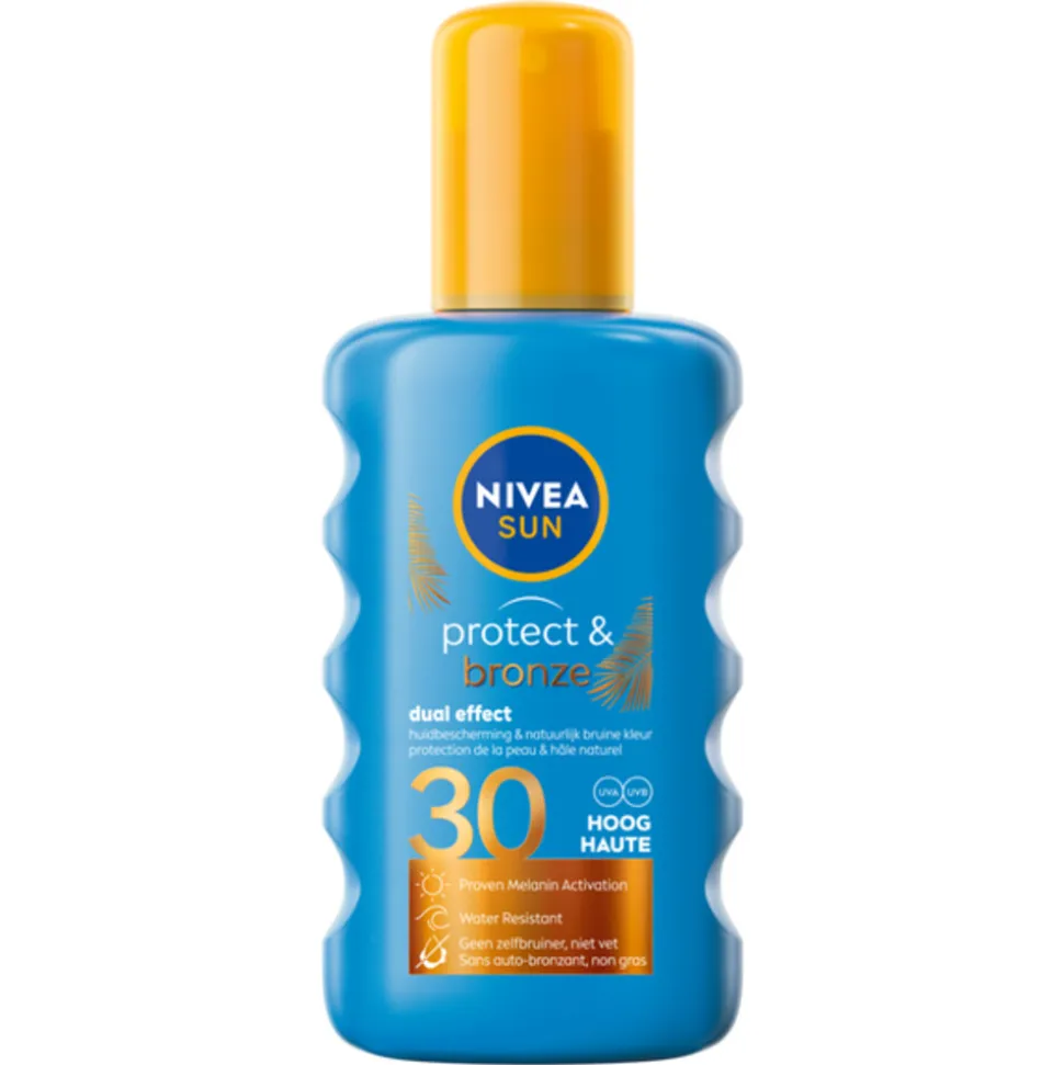 NIVEA Sun Protect & Bronze Zonnespray SPF 30 200 ml