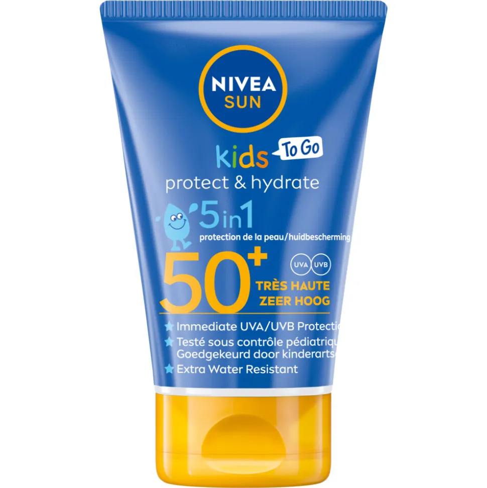 NIVEA Sun Protect & Hydrate Zonnecrème Kids Travelsize SPF 50+ 50 ml