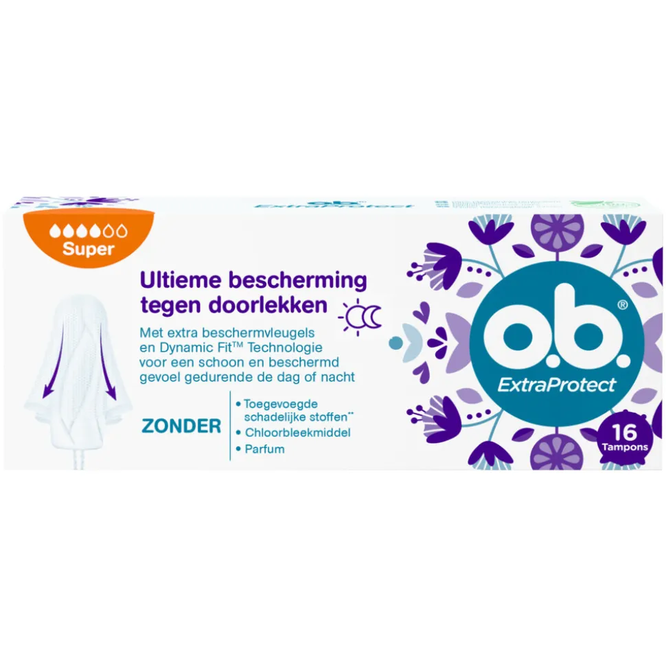 OB Extra Protect Super 16 stuks