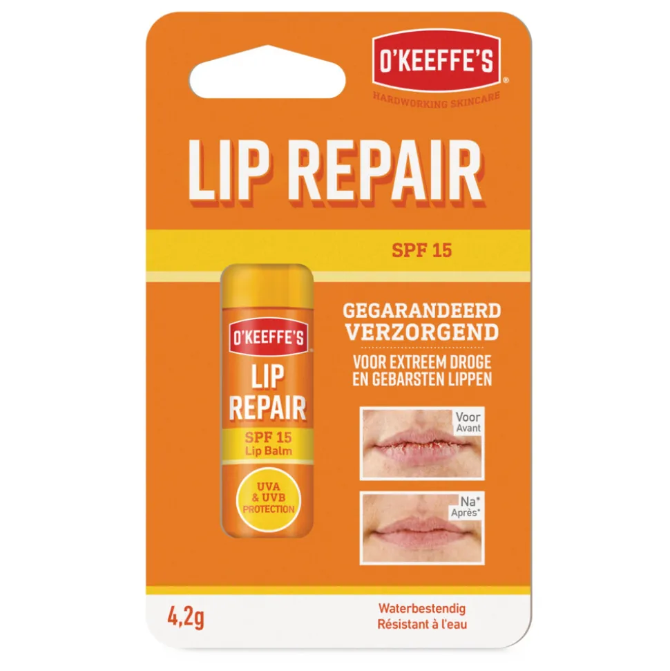 O'Keeffe's Lip Repair Waterproof SPF 15 4,2 gr