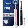 Oral-B Elektrische Tandenborstel Pro 3 3900 Duo Zwart & Roze 1 set