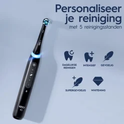 Oral-B Elektrische Tandenborstel iO 5 Duo Zwart & Wit 2 stuks