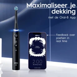 Oral-B Elektrische Tandenborstel iO 6 Duo Zwart & Roze 1 set