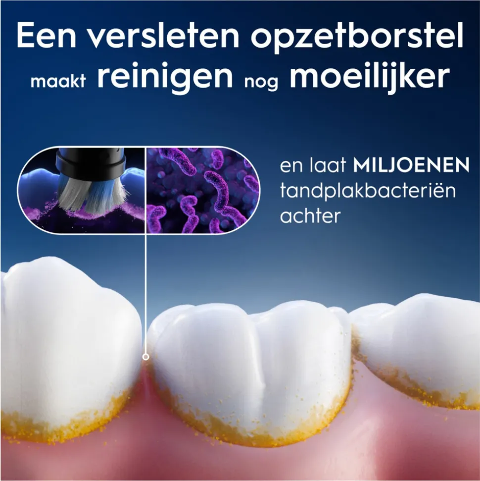 Oral-B Opzetborstels iO Radiant White Wit 8 stuks