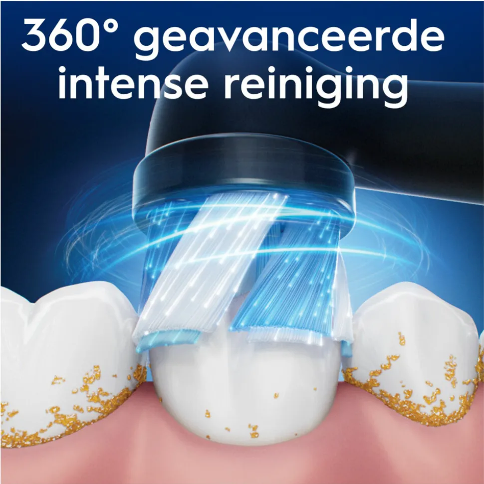 Oral-B Opzetborstels iO Ultimate Clean Zwart 6 stuks