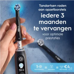 Oral-B Opzetborstels iO Ultimate Clean Zwart 10 stuks
