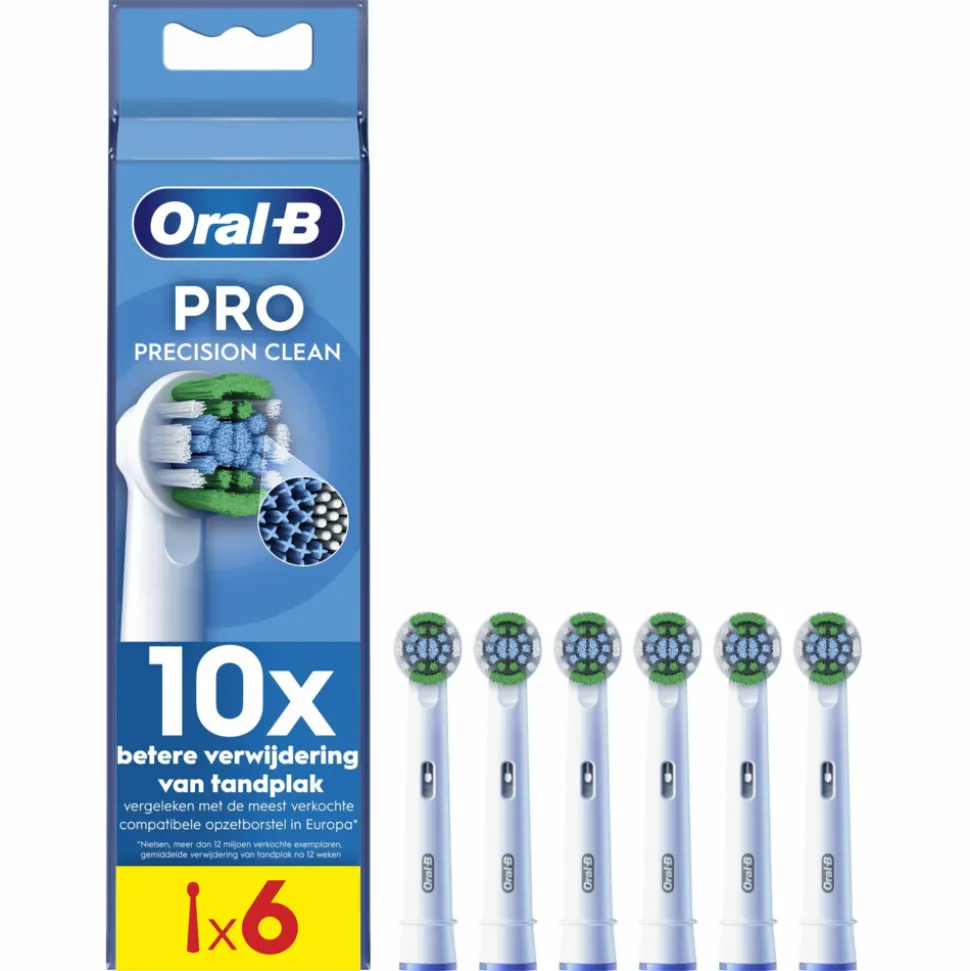 Oral-B Opzetborstels Pro Precision Clean 6 stuks