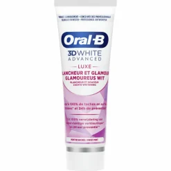Oral-B Tandpasta 3DWhite Advanced Luxe Glamorous White 75 ml