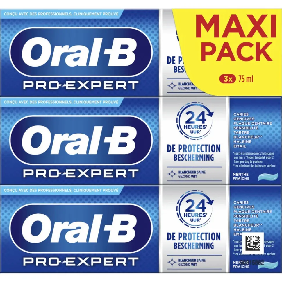 Oral-B Tandpasta Expert Gezond Wit 3 x 75 ml
