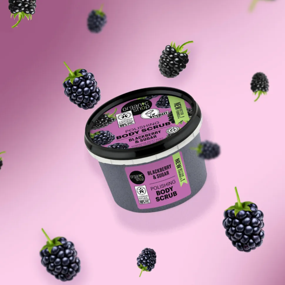 Organic Shop Body Scrub Blackberry 250 ml