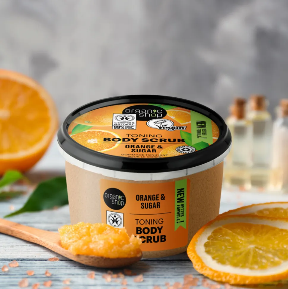 Organic Shop Body Scrub Orange 250 ml