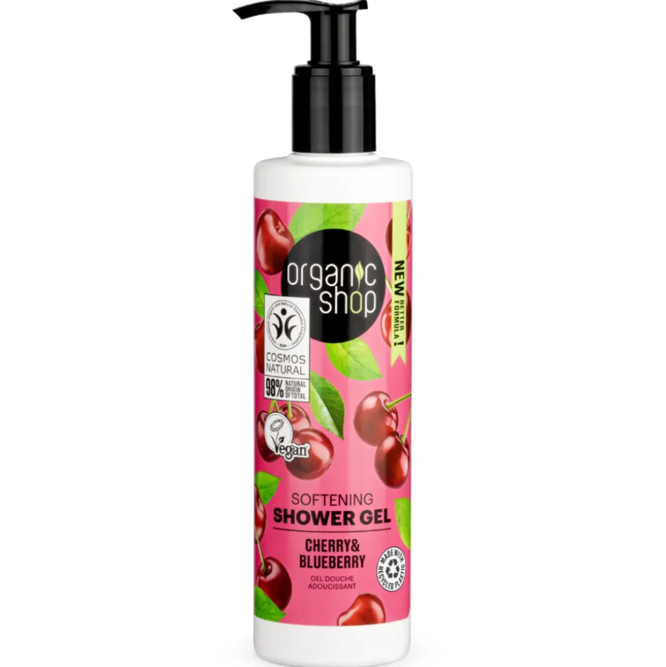 Organic Shop Douchegel Cherry and Blueberry 280 ml