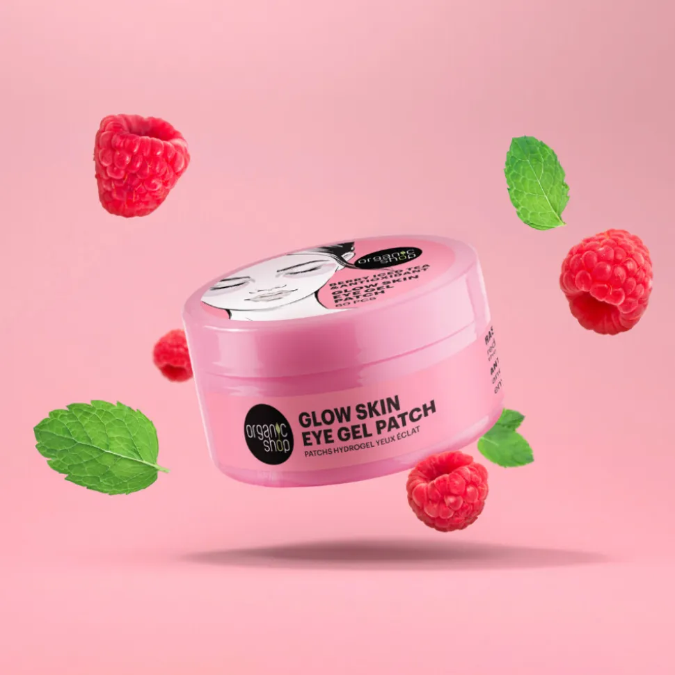 Organic Shop Eye Gel Patch Berry Iced tea & Antioxidant 60 pcs
