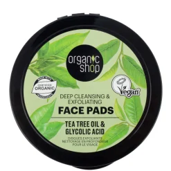 Organic Shop Face Pads Deep cleansing 20 pcs