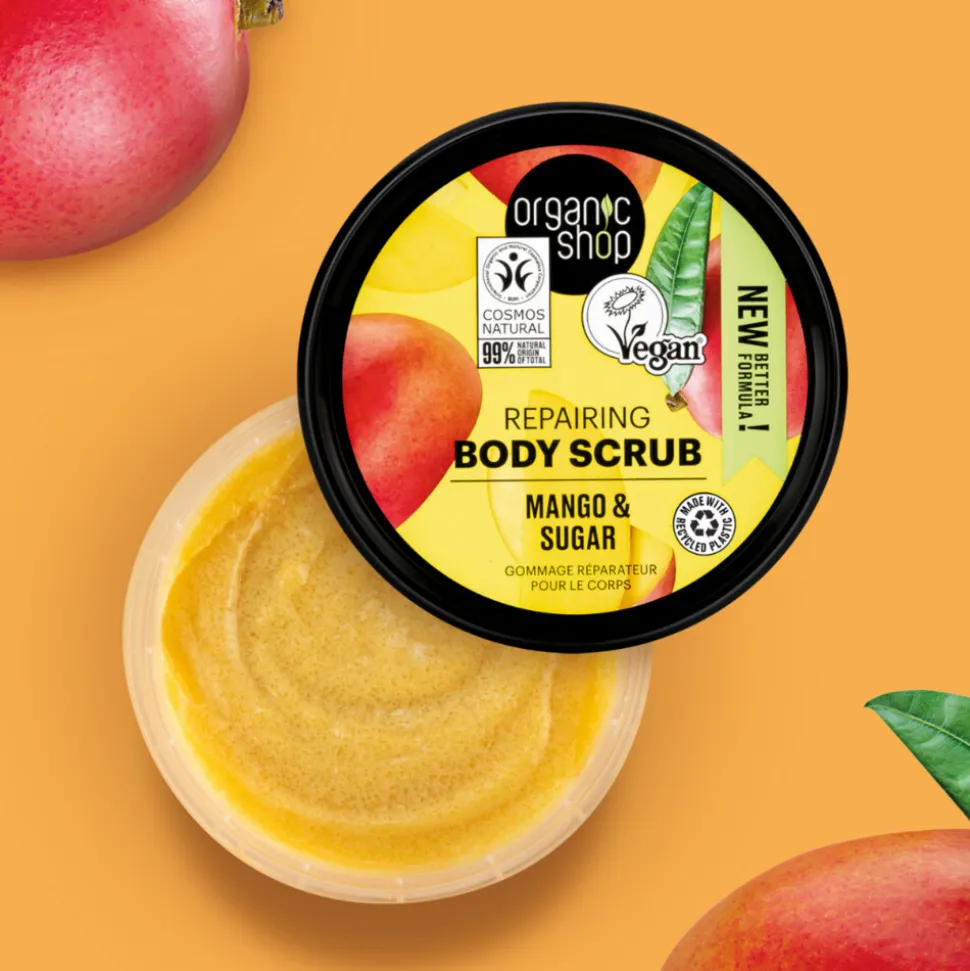 Organic Shop Repairing Body Scrub Mango 250 ml