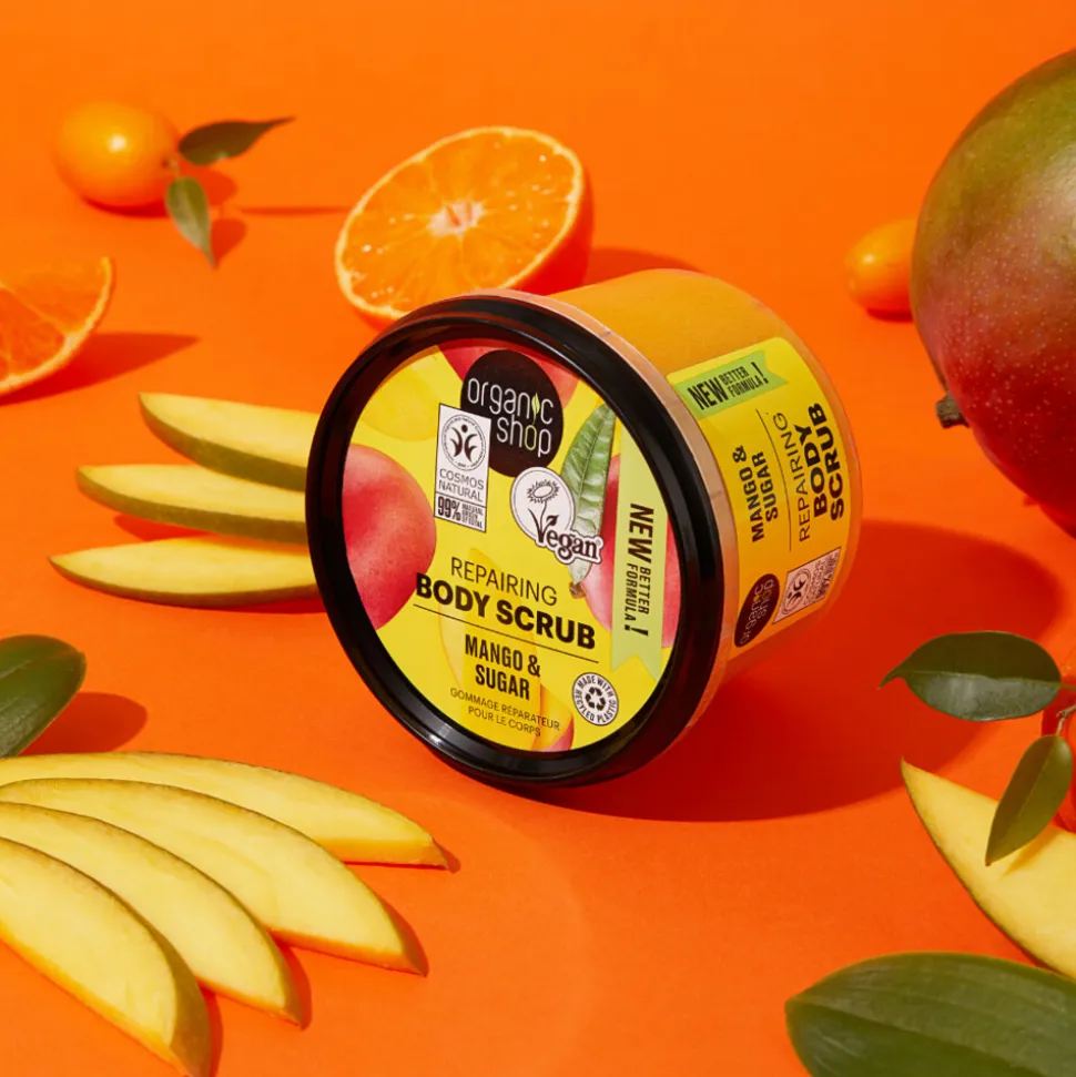 Organic Shop Repairing Body Scrub Mango 250 ml