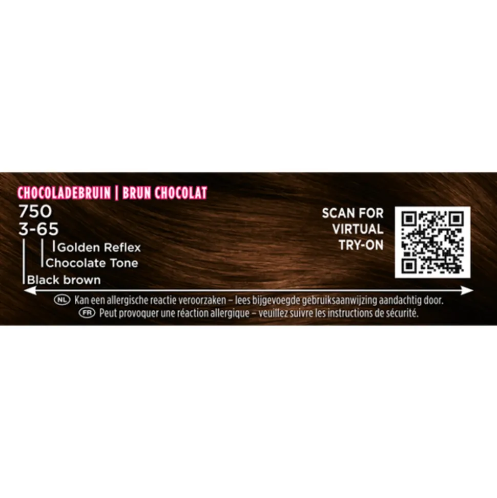 Palette Intensive Oil-Care Color Haarkleuring 750 Chocolade Bruin 115 ml