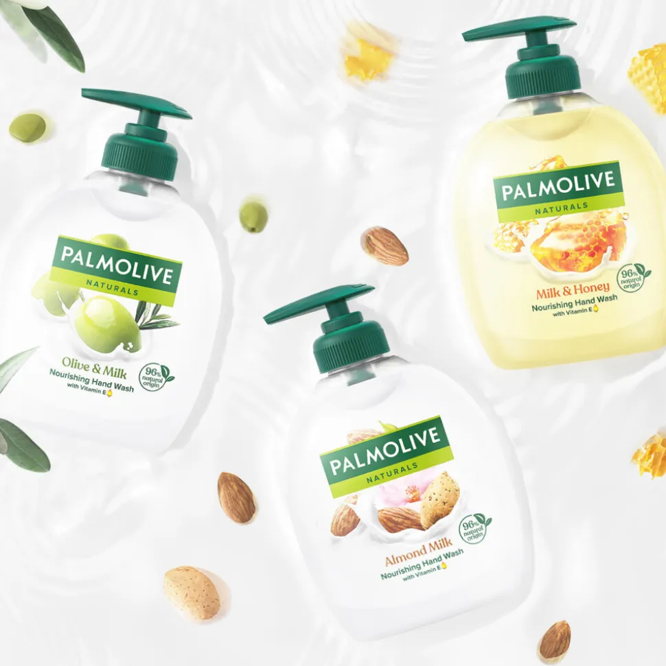 Palmolive Handzeep Navulling Naturals Melk Olijf 500 ml