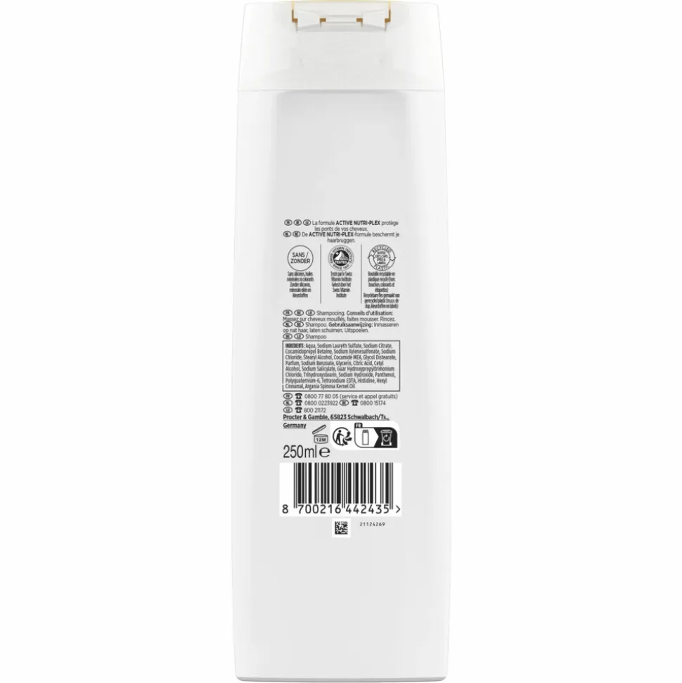Pantene Shampoo Smooth & Sleek 250 ml