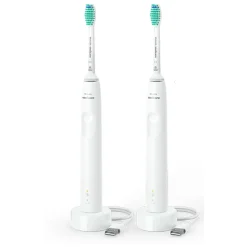 Philips Sonicare Elektrische Tandenborstel Series 3100 Wit Duopack HX3675/13 2 stuks