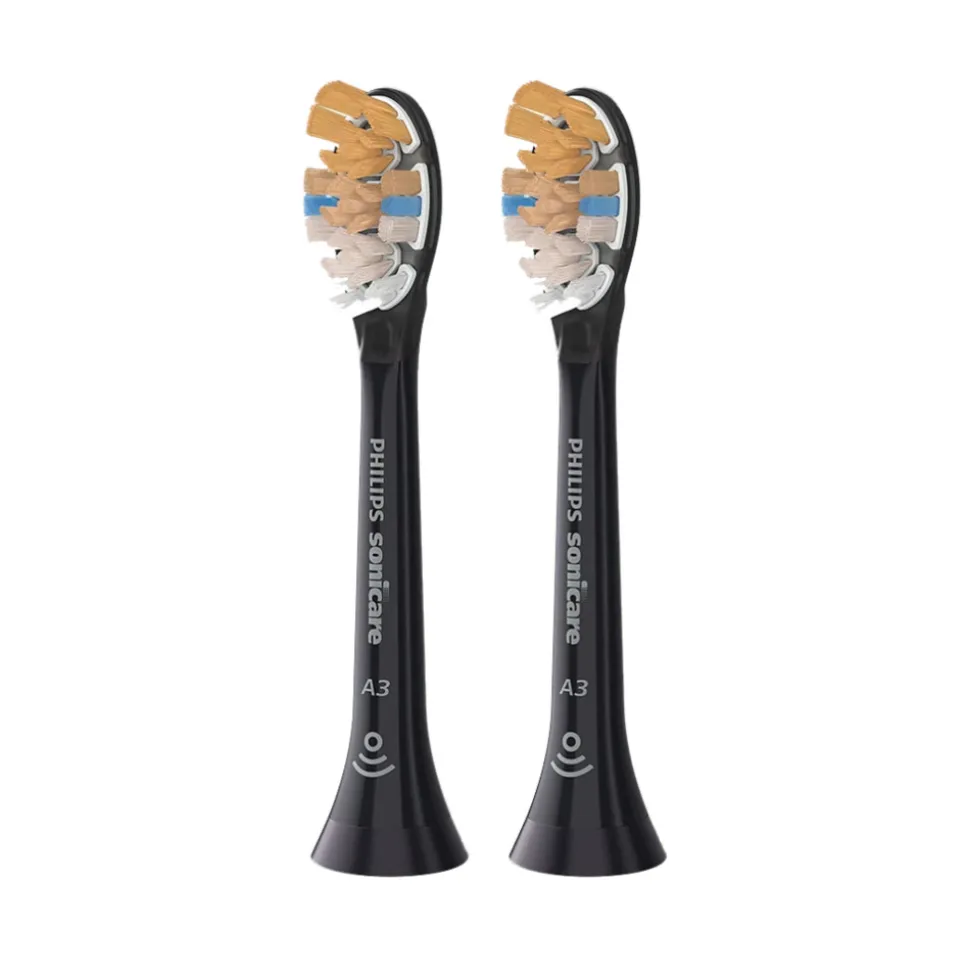 Philips Sonicare Opzetborstels A3 Premium All-in-One Zwart 2 stuks