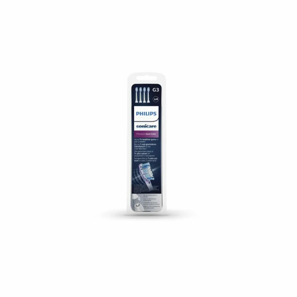 Philips Sonicare Opzetborstels Premium Gum Care G3 Wit 4 stuks