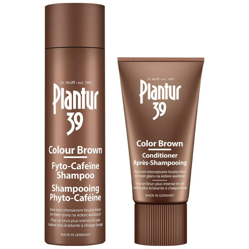Plantur 39 Cafeïne Shampoo en Conditioner voor Bruin haar Pakket