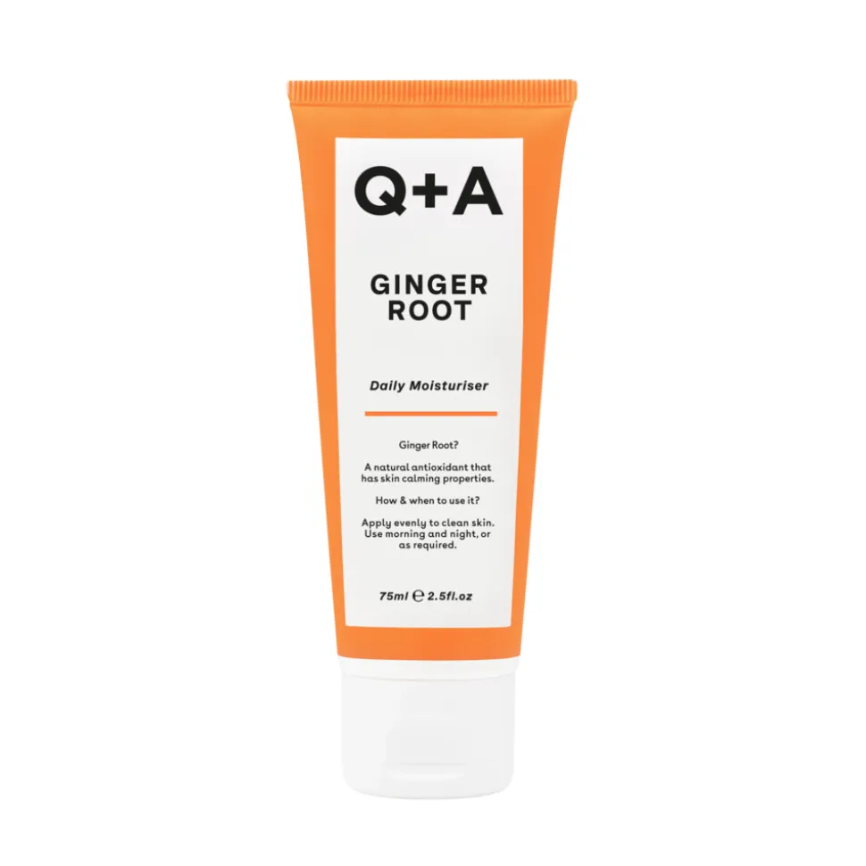 Q+A Ginger Root Daily Moisturiser 75 ml