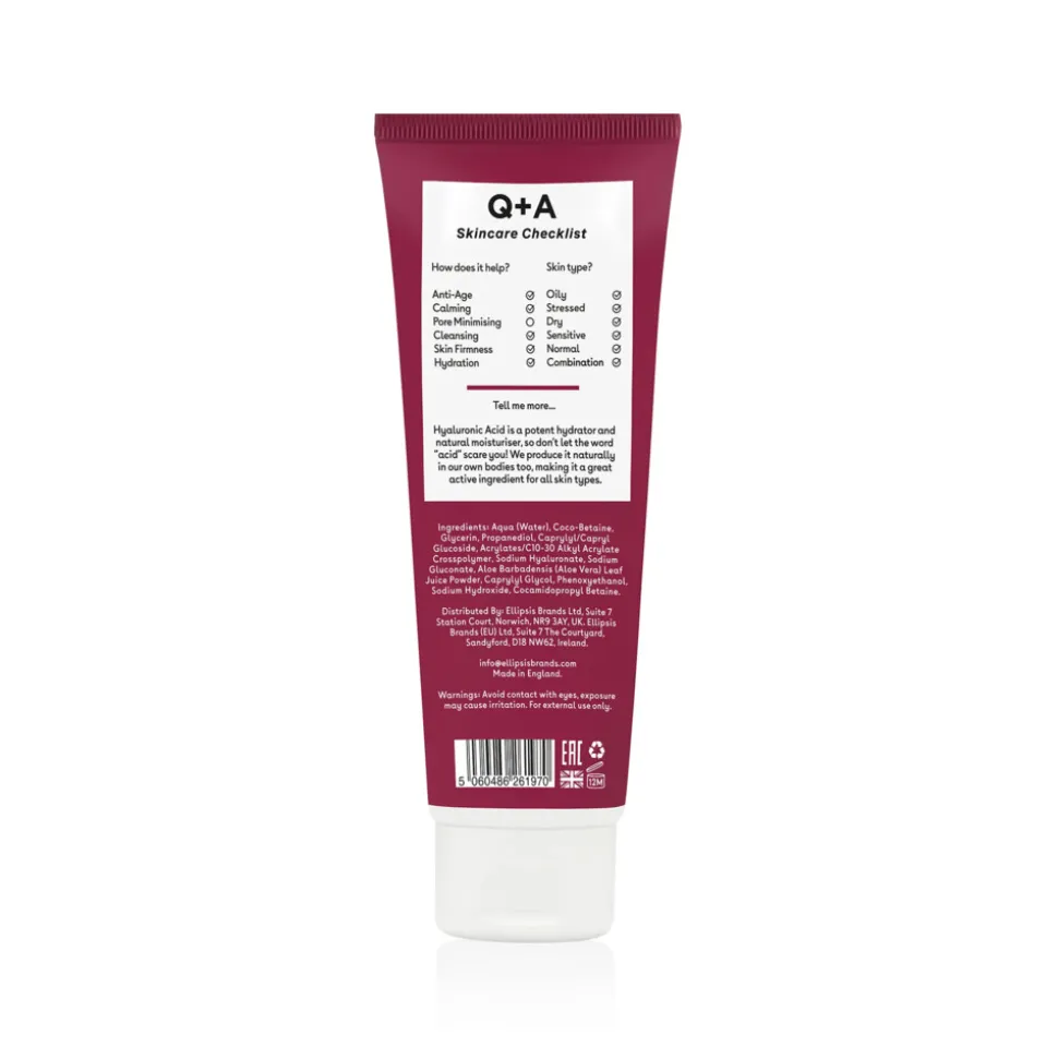 Q+A Hyaluronic Acid Cleansing Gel 125 ml