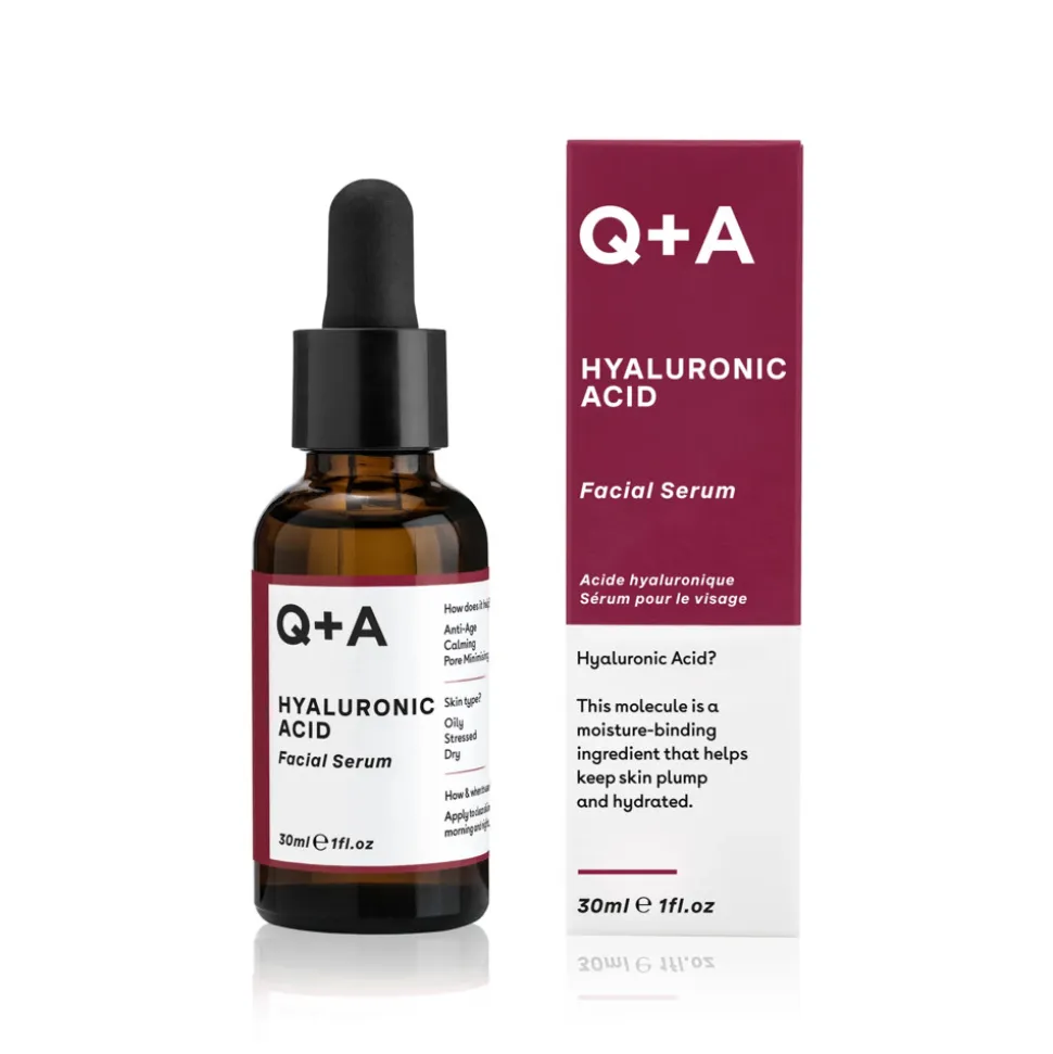 Q+A Hyaluronic Acid Gezichtsserum 30 ml