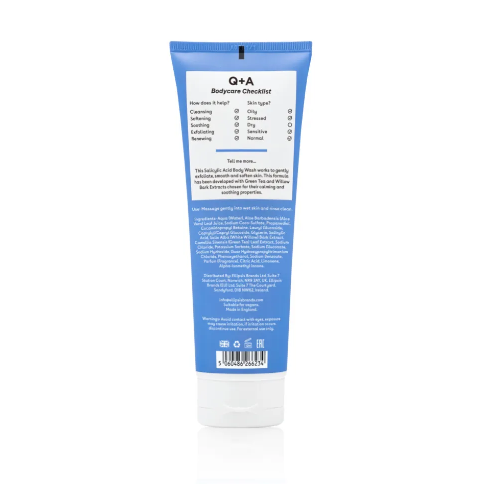 Q+A Salicylic Acid Body Wash 250 ml