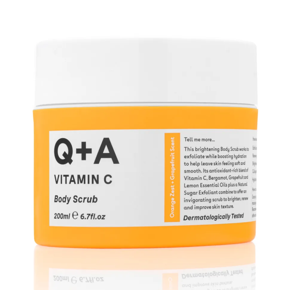 Q+A Vitamin C Body Scrub 200 ml