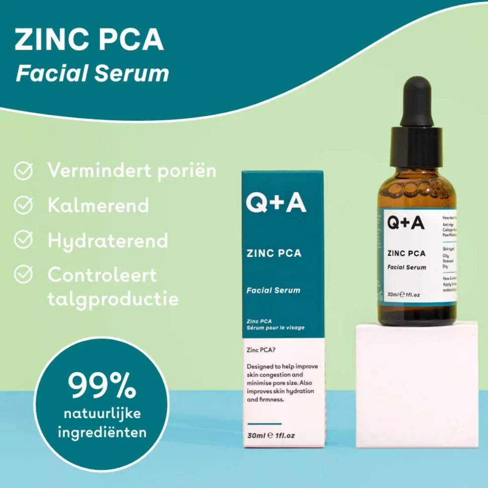 Q+A Zinc PCA Daily Moisturiser 75 ml