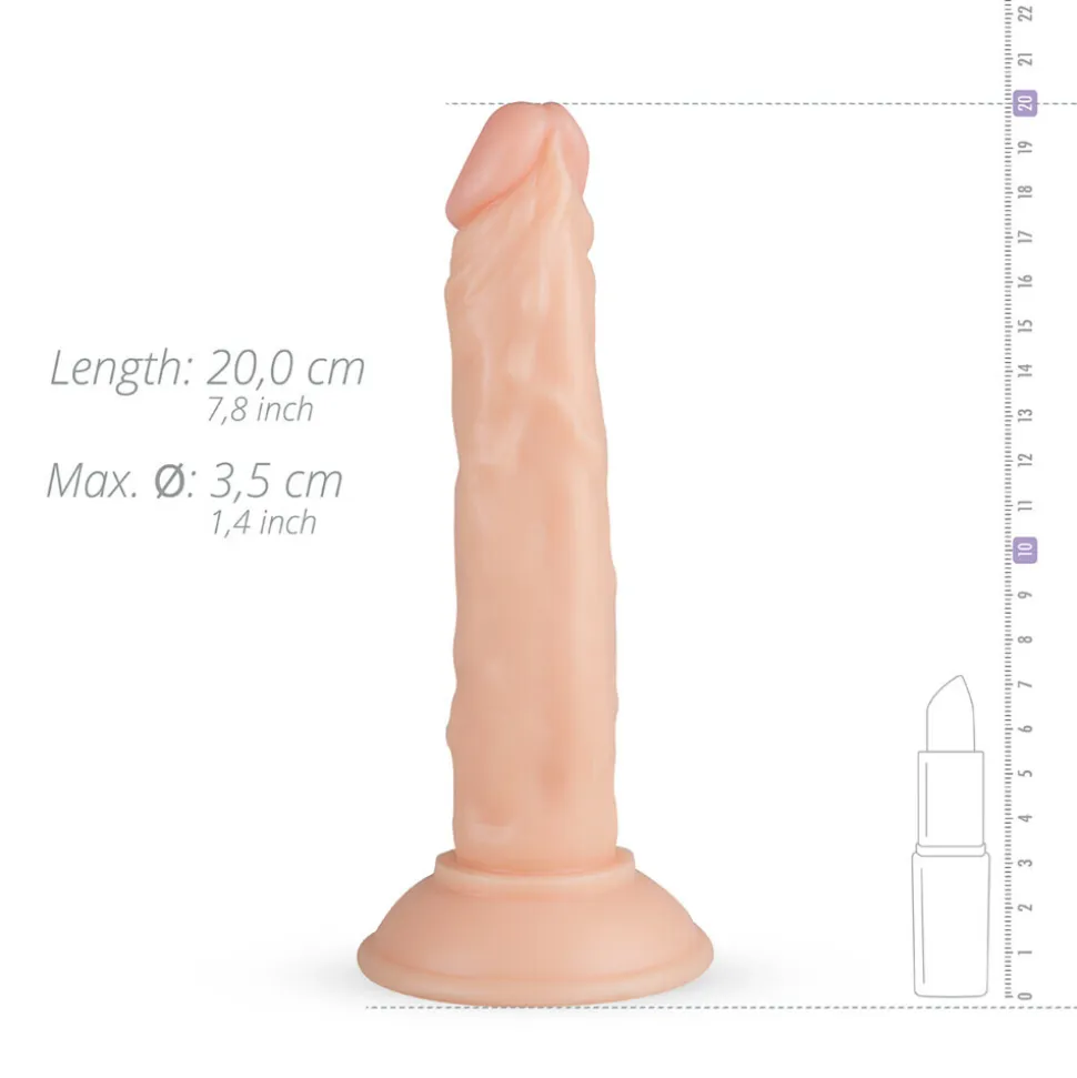 Real Fantasy Realistische Dildo met Zuignap 20 cm