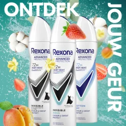 Rexona Deodorant Spray Advanced Protection Invisible Aqua 150 ml