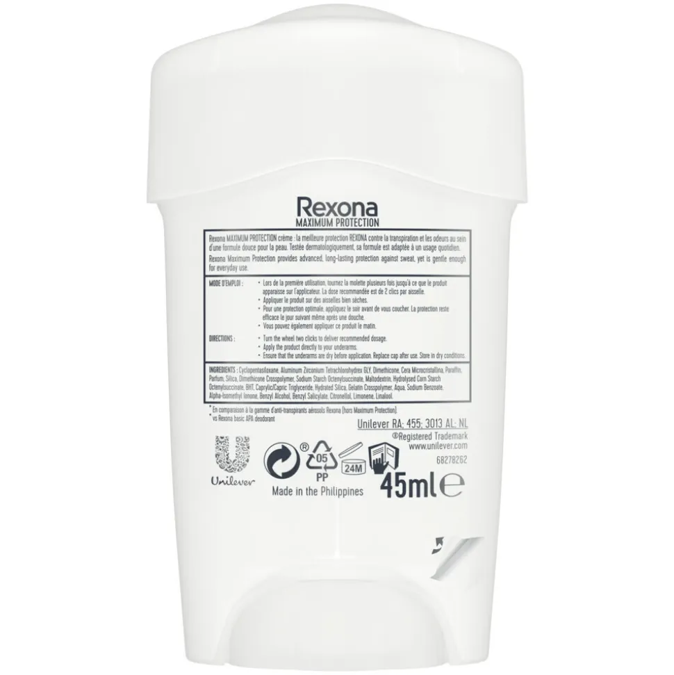 Rexona Men Deodorant Roller Maximum Protection Clean Scent 45 ml