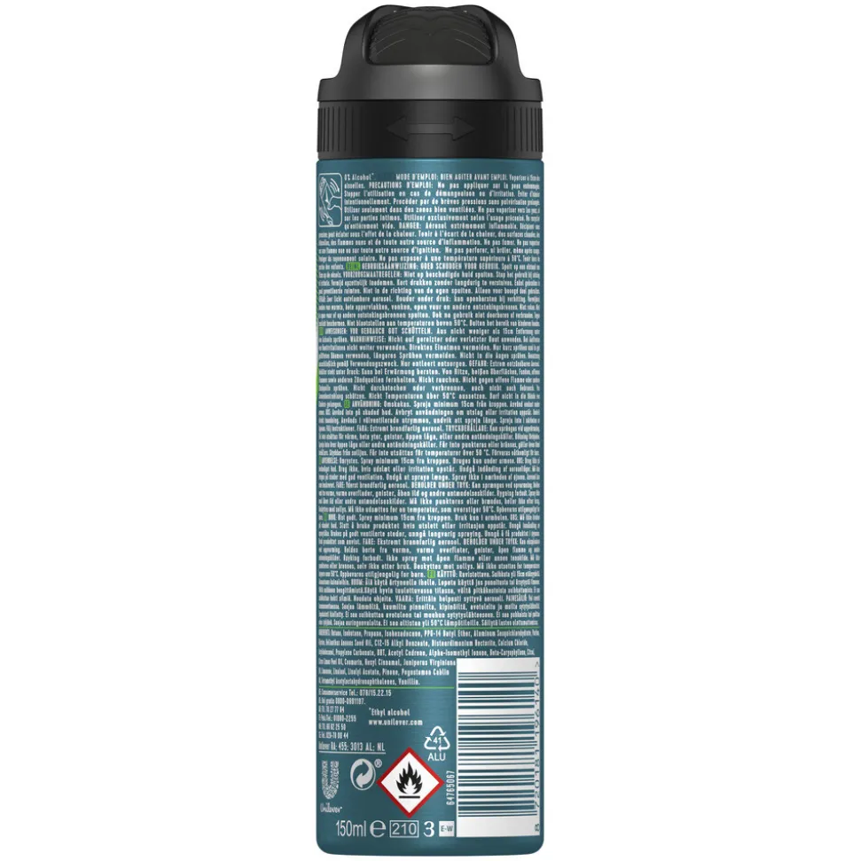 Rexona Men Deodorant Spray Advanced Protection Quantum Dry 150 ml