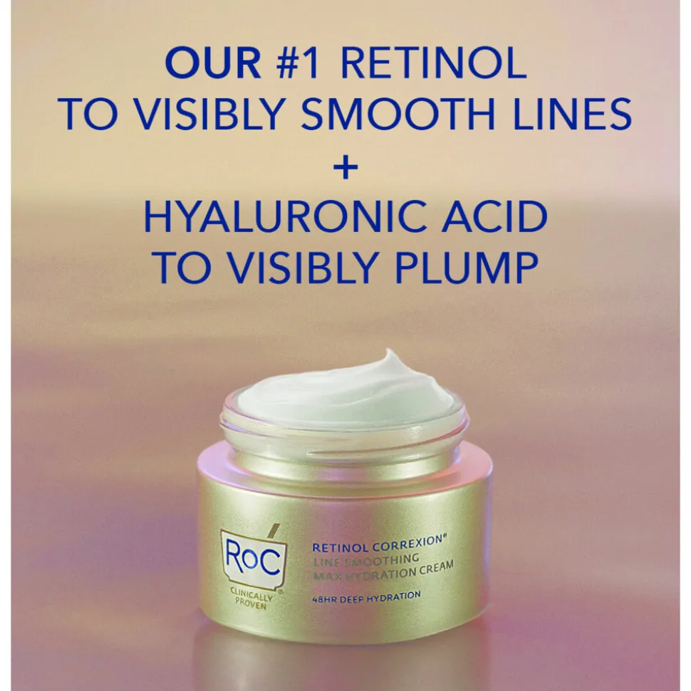 RoC Retinol Correxion Gezichtscrème Smoothing Max Hydration 50 ml