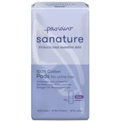 Sanature Pro Vivo 100% Katoen Verbanden voor Urineverlies Mini Plus 14 stuks