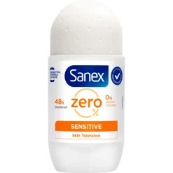 Sanex Deodorant Roller Zero% Sensitive Skin 50 ml