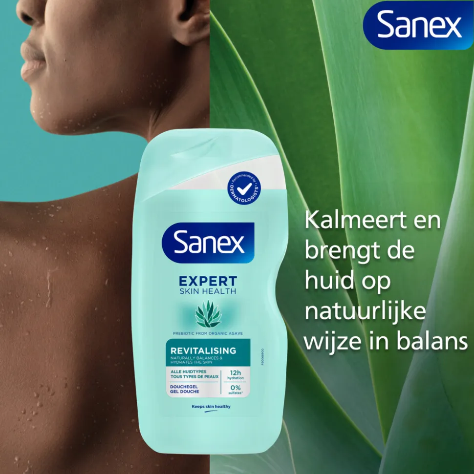 Sanex Douchegel Agave Revitalizing 450 ml