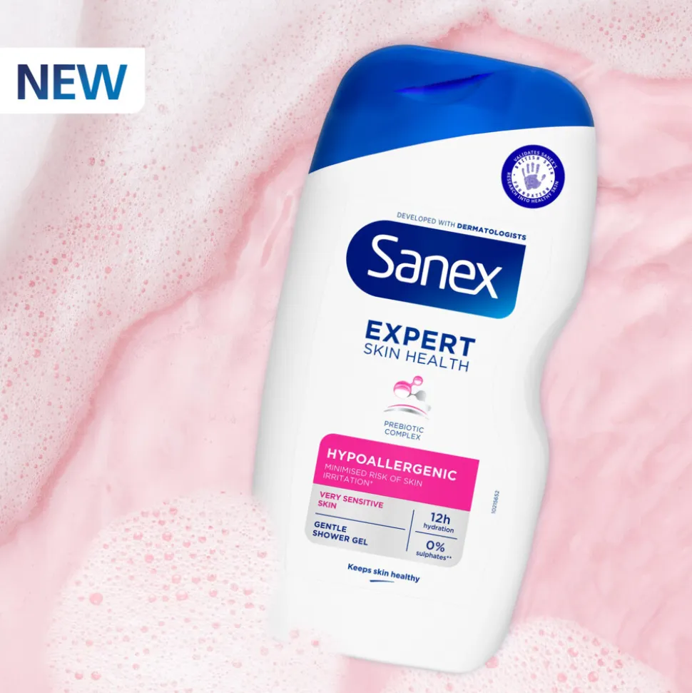 Sanex Douchegel Expert Skin Health Hypoallergeen 400 ml