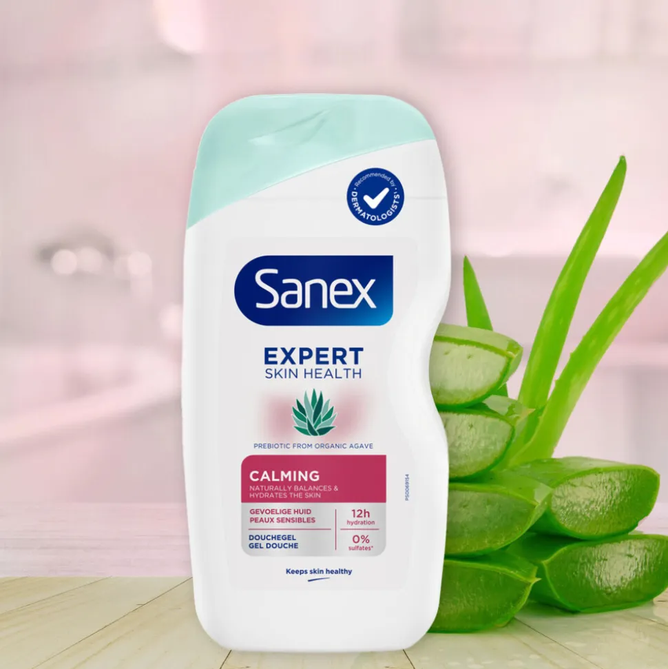 Sanex Douchegel Expert Skin Health Calming Agave 400 ml