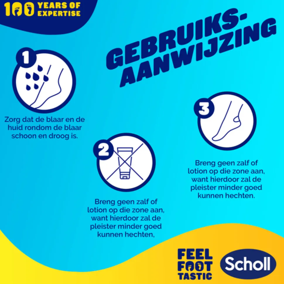 Scholl Blarenpleisters Teen 6 stuks