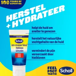 Scholl Pharma Herstellende Creme Hielkloven K+ 120 ml