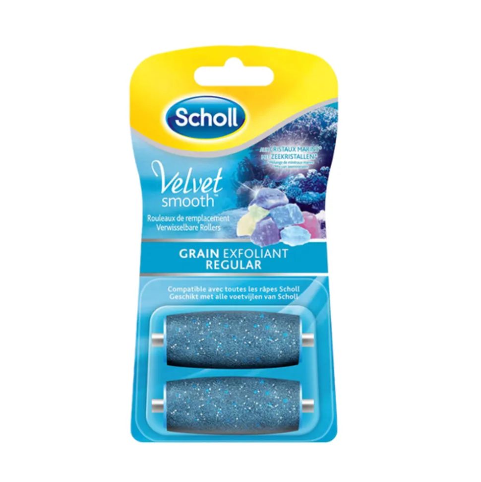 Scholl Velvet Smooth Express Pedi Regular Navulling 2 stuks