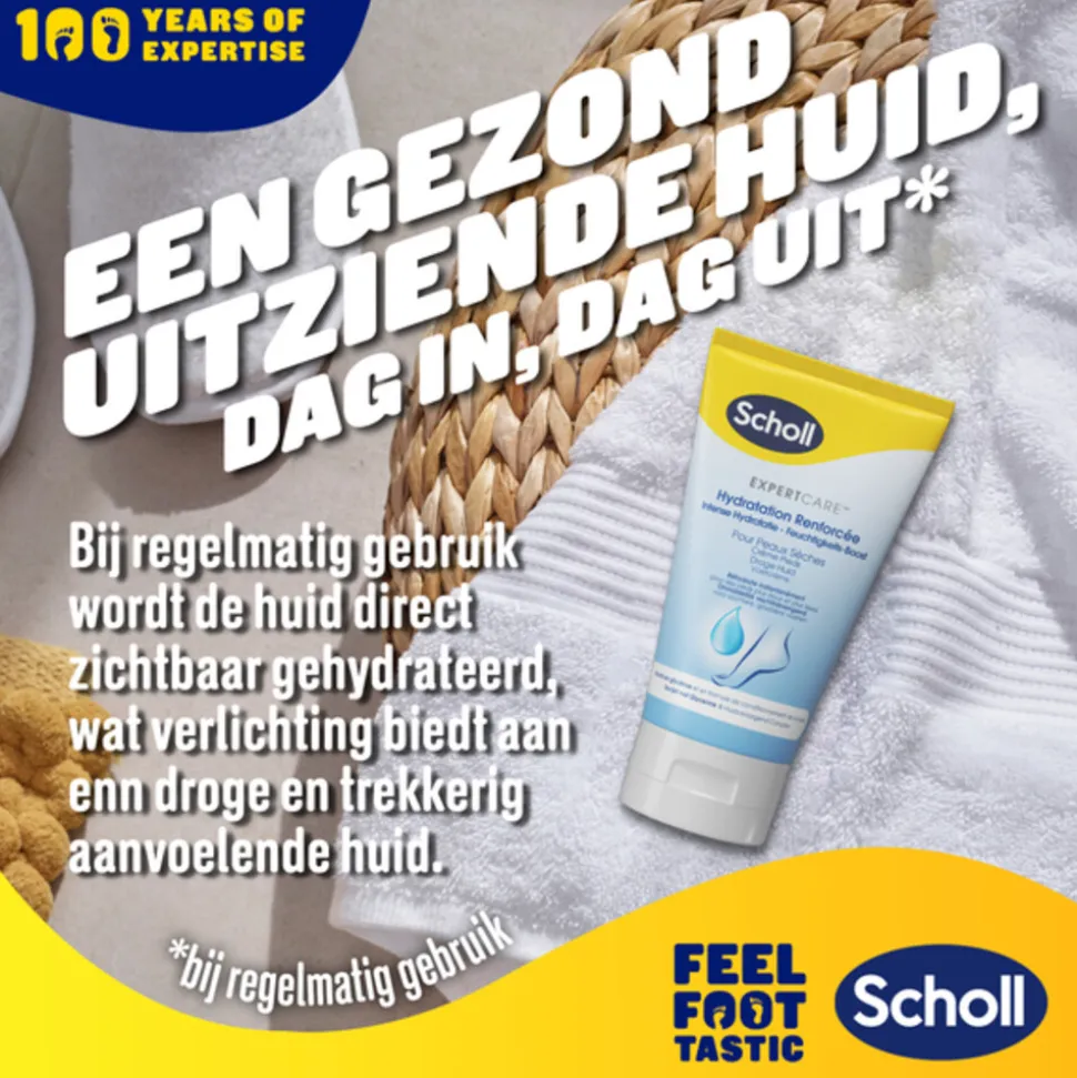 Scholl Voetcrème Intense Hydratatie 150 ml