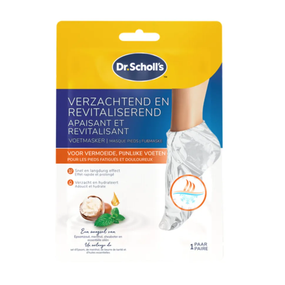 Scholl Voetmasker Verzachtend en Revitaliserend 1 paar