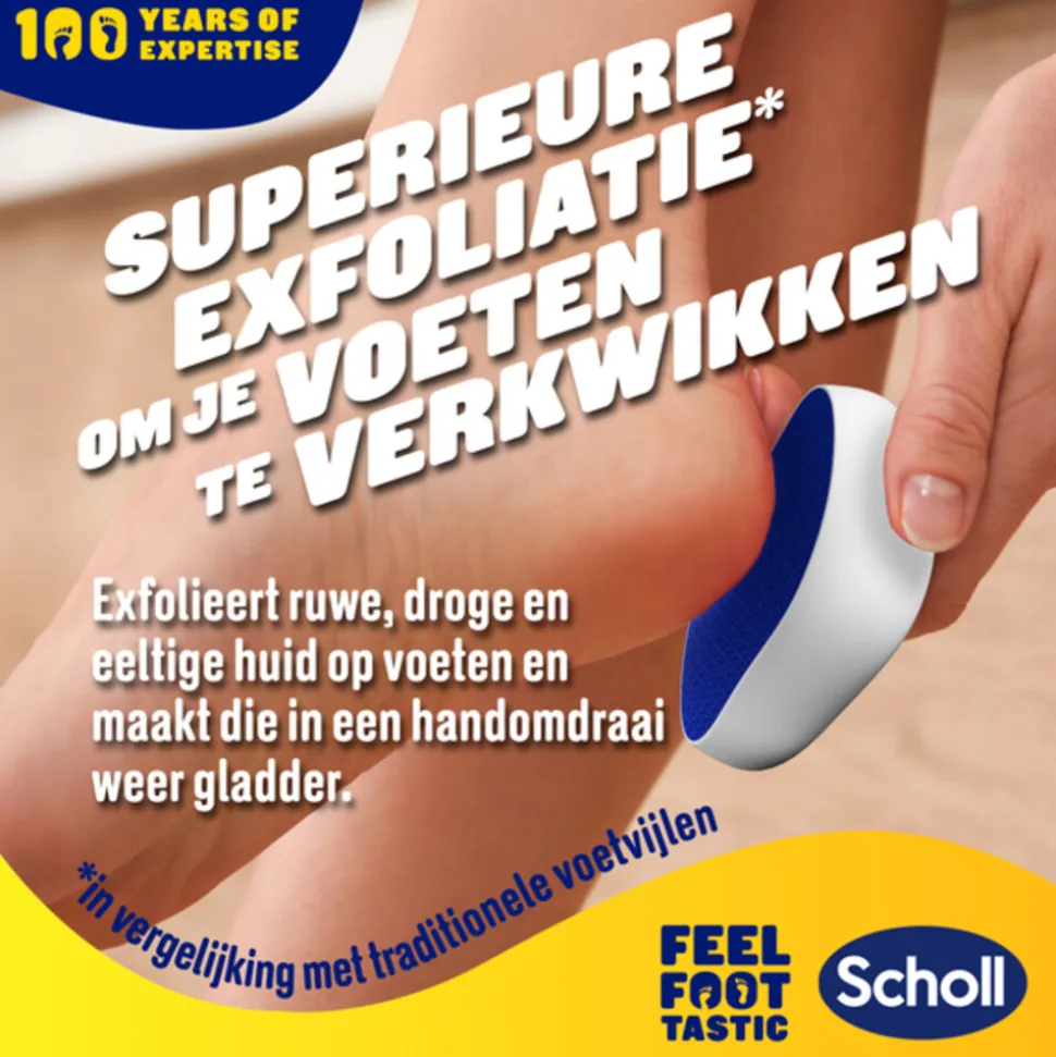 Scholl Voetvijl Nano Glas