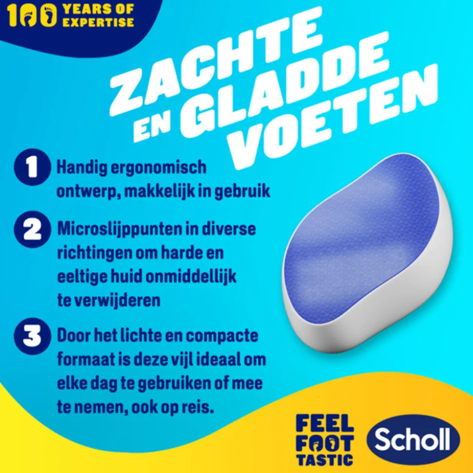 Scholl Voetvijl Nano Glas